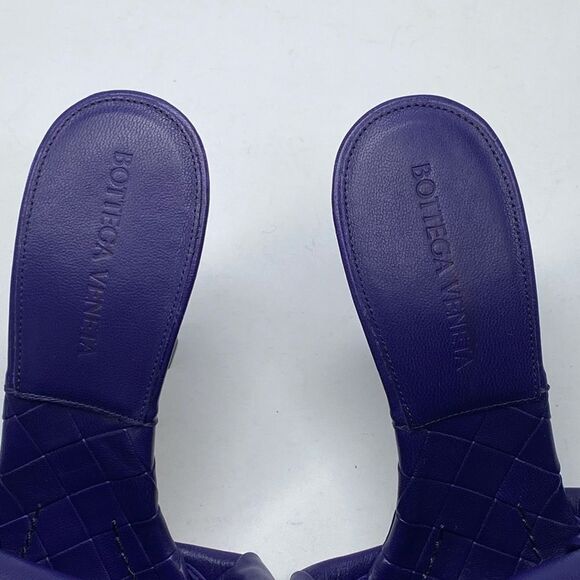 Bottega Veneta Intrecciato Lido Heeled Sandals size 37 - Picture 5 of 13